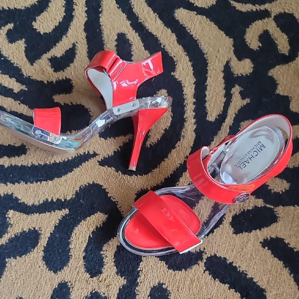 Michael Kors Red Women's Heels